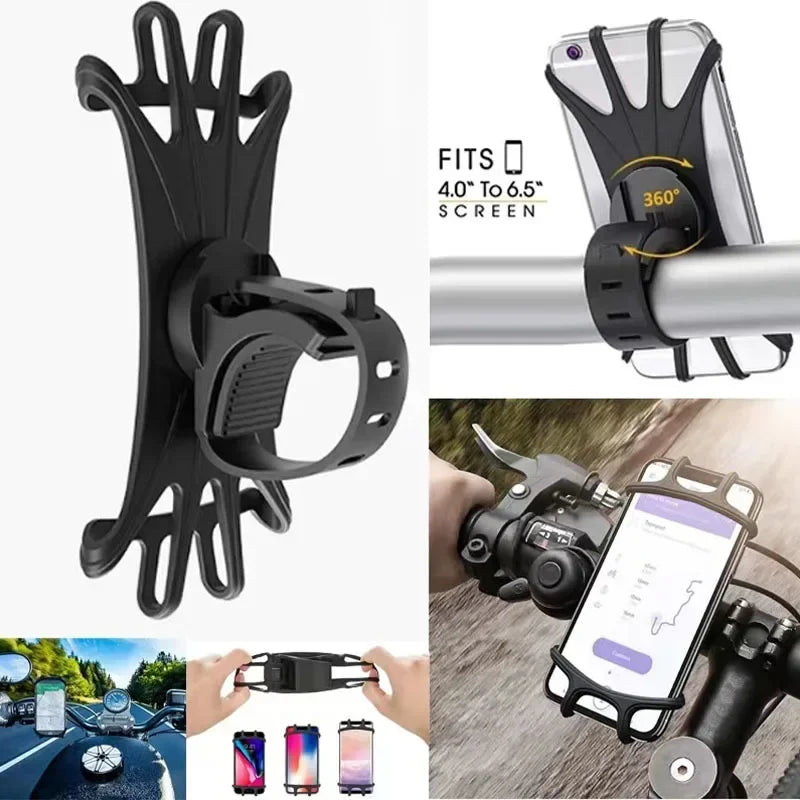 360* Rotatable ANY-Phone Mount Waterproof Silicone