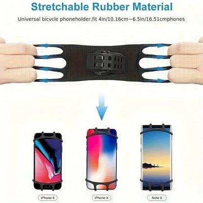 360* Rotatable ANY-Phone Mount Waterproof Silicone